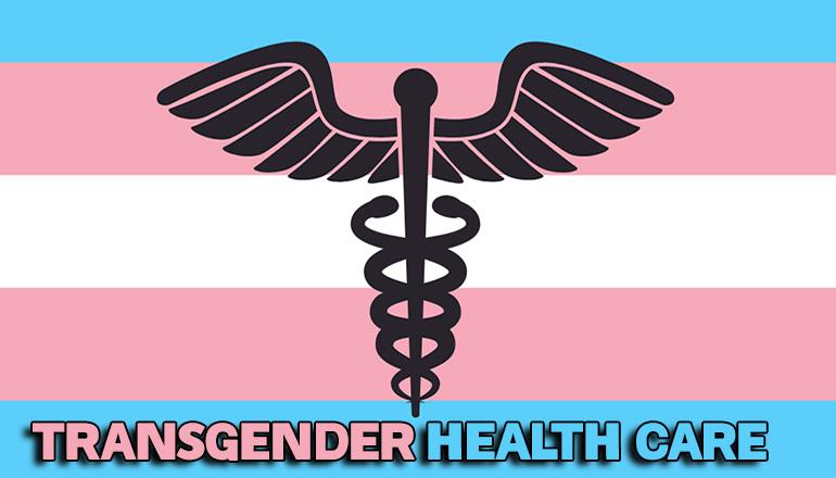 Transgender Health Care news graphic