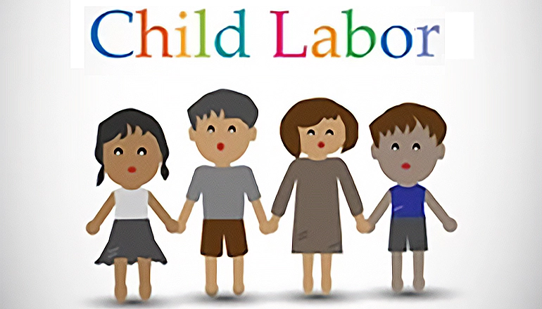 Child Labor News Graphic