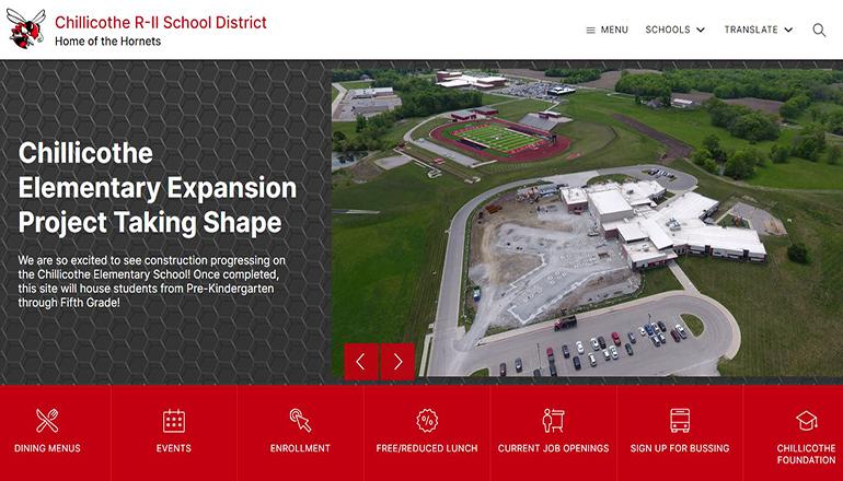 Chillicothe R-II School District website May 2023