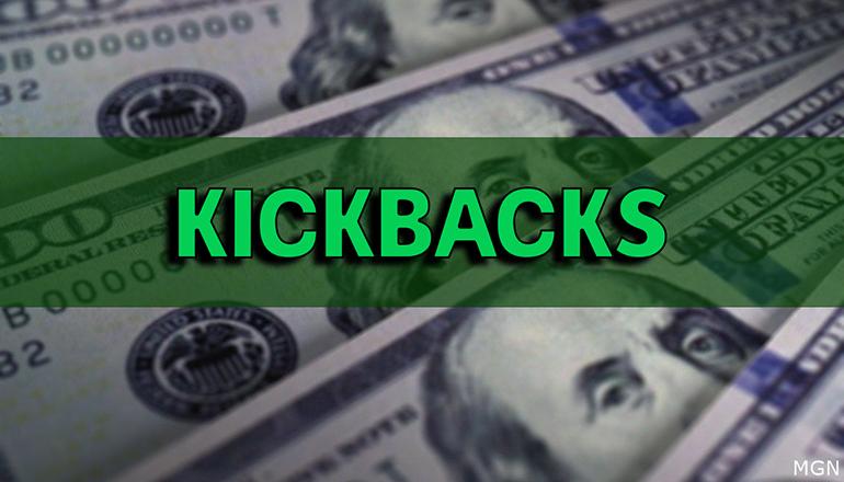 Kickbacks News Graphic