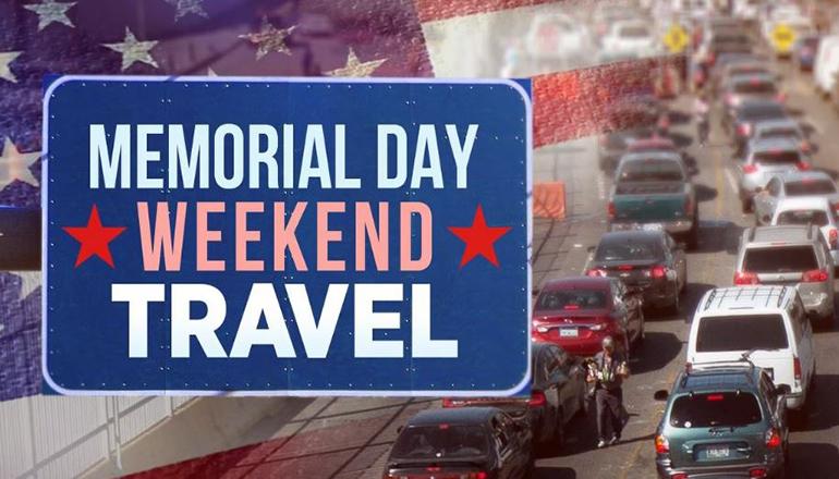 Memorial Day Weekend Travel News Graphic