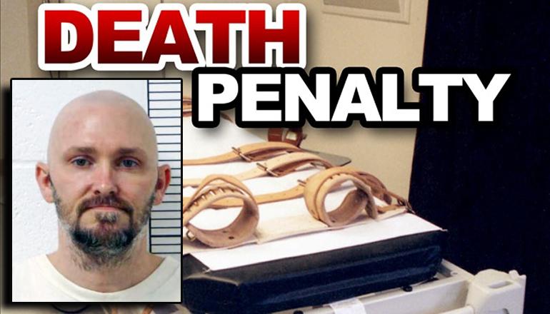 Michael Tisius death penalty news graphic (Photo via Missouri Department of Corrections)