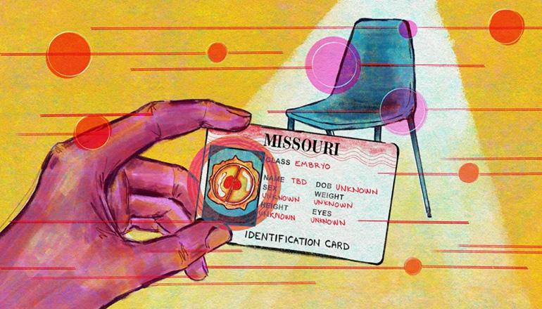 Missouri Driver license (Fetus) news graphic