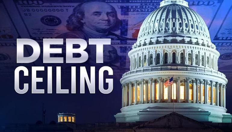 National Debt Ceiling news graphic