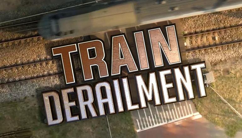 Train Derailment News Graphic