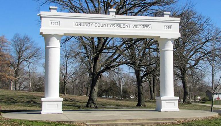 WWI Memorial Arch Moberly Park