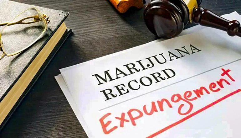 Marijuana Record Expungement news graphic