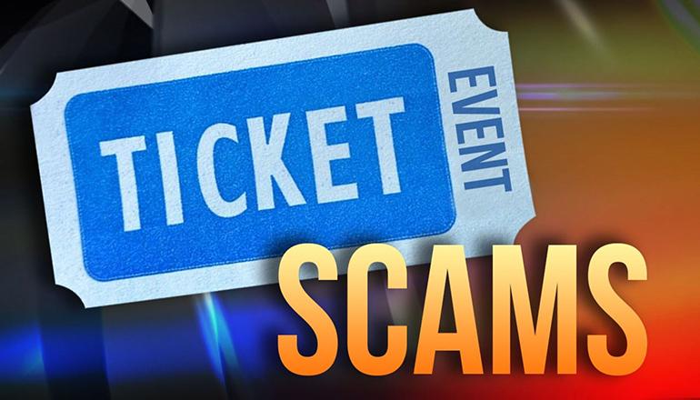 Ticket Scam News Graphic