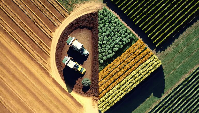 Agriculture - crops in a field - Farm DNA (Photo courtesy Missouri News Service)
