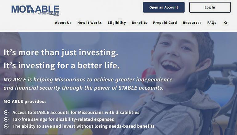 Missouri MOABLE website