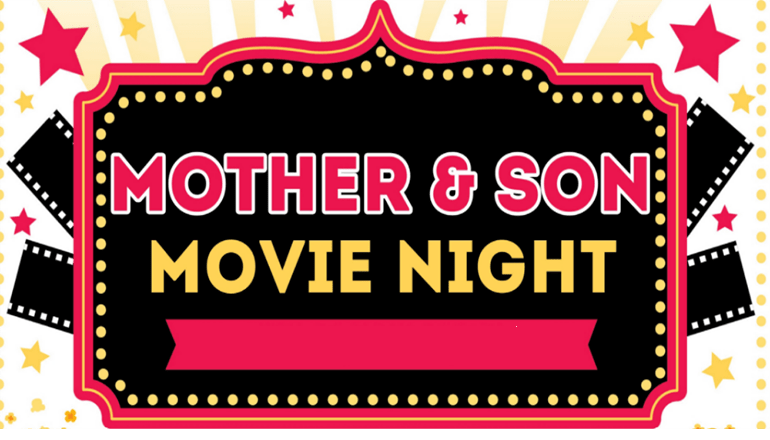 Mother Son Movie Night News Graphic