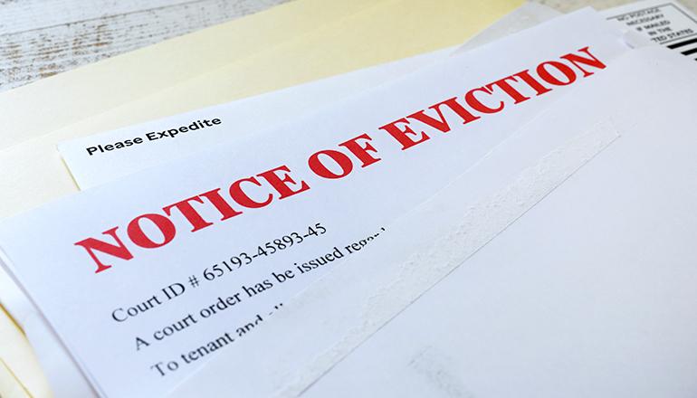 Notice of Eviction (Photo licensed via Envato Elements)