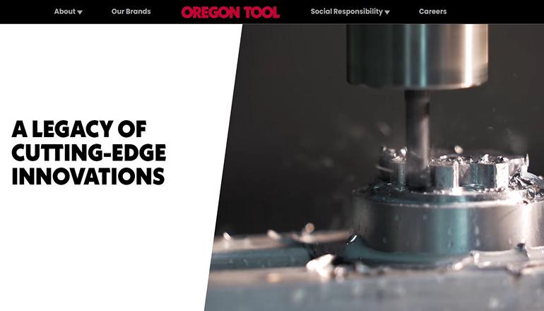 Oregon Tool website in Kansas City