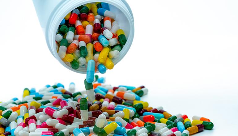 Pills - Medication - Antibiotics - Prescription News Graphic