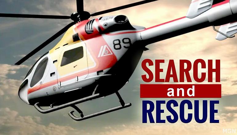 Search and rescue news graphic