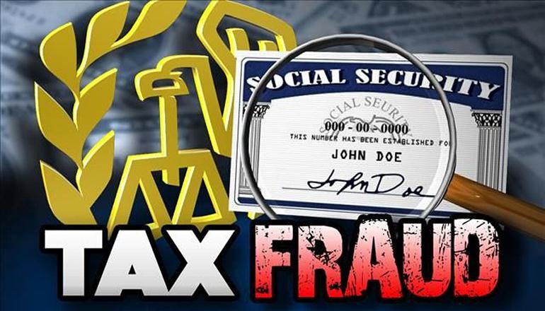 Tax Fraud news graphic