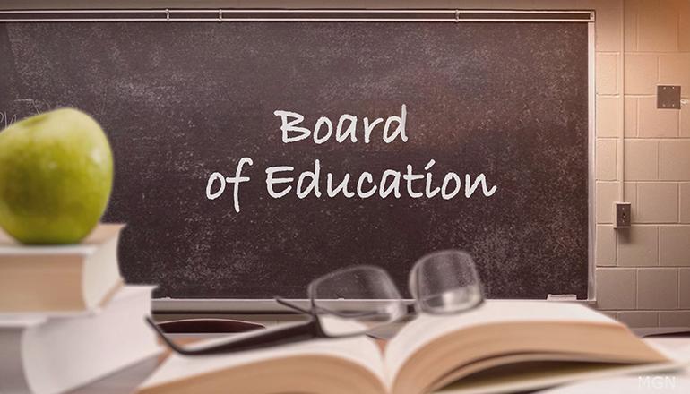 Board of Education News Graphic