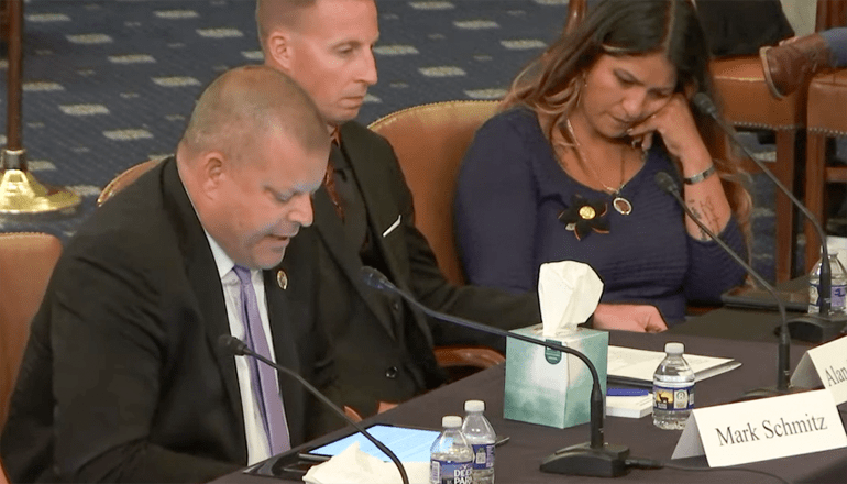 Mark Schmitz at U.S. House Foreign Affairs Committee roundtable