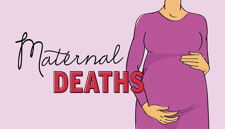 Maternal Mortality deaths news graphic