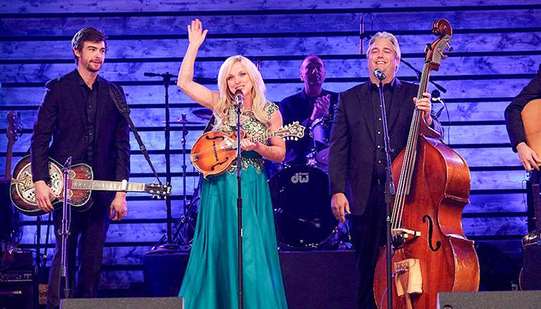 Rhonda Vincent and the Rage band