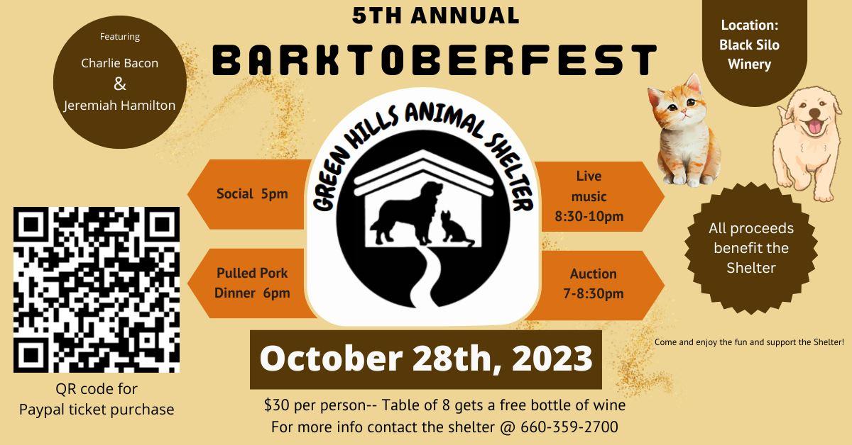 2023 Green Hills Animal Shelter Barktoberfest
