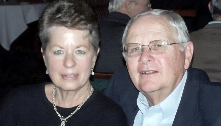 Judy and Ed Jones. (Photo courtesy of Northwest Missouri State University)