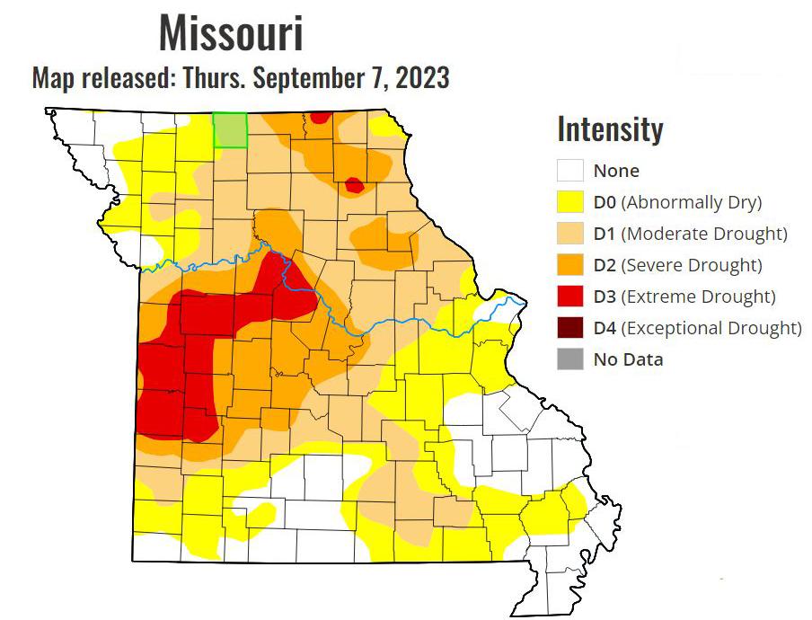 North Missouri sees worsening drought conditions