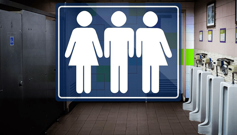 Transgender Restroom or Bathroom news graphic