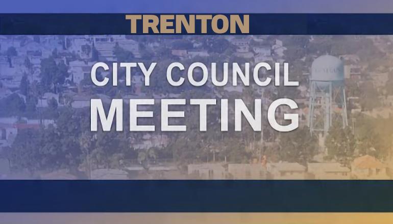 Trenton City Council Meeting News Graphic