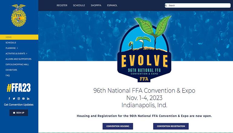 2023 National FFA Convention Website
