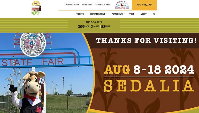 2024 Missouri State Fair website 2024