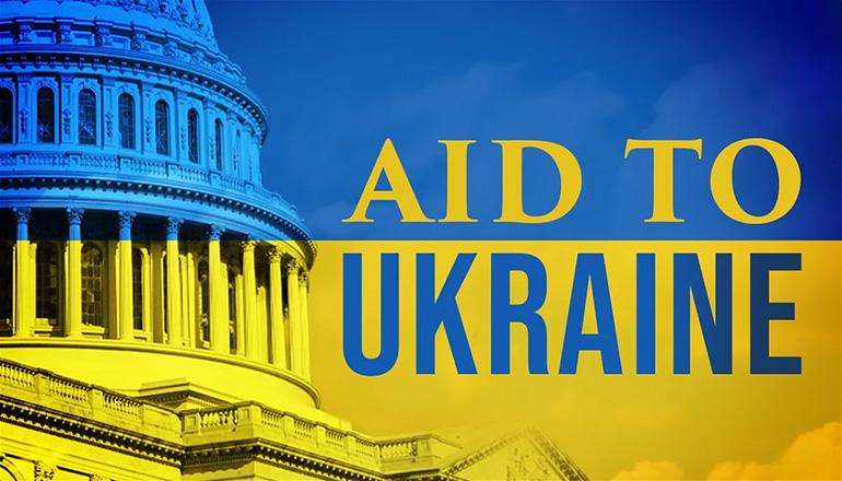 Aid To Ukraine News Graphic