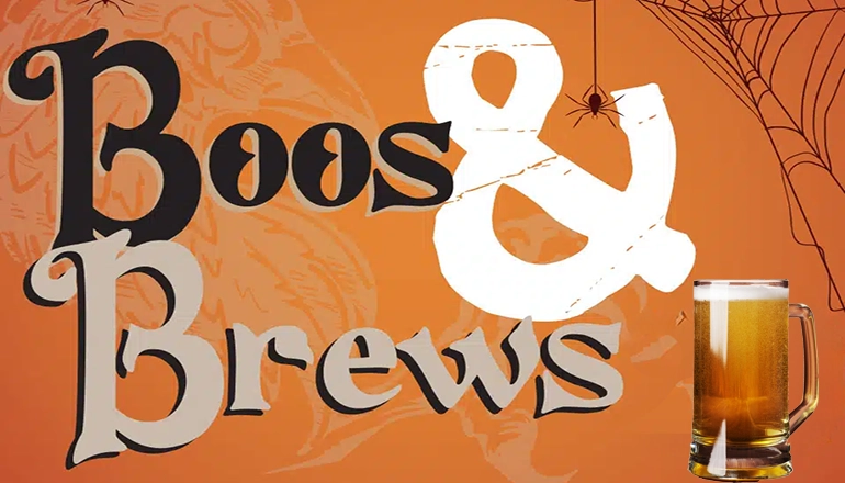 Boos and Brews news graphic