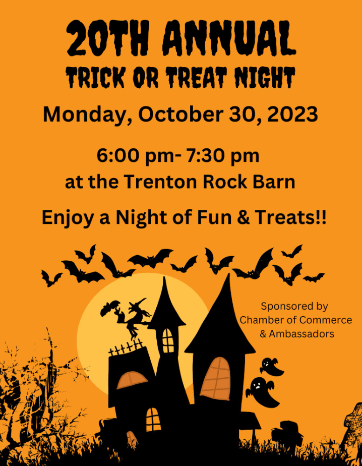 Over 35 businesses to join Trenton's "Trick or Treat Night" at Rock Barn