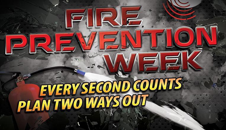 Fire Prevention Week News Graphhic