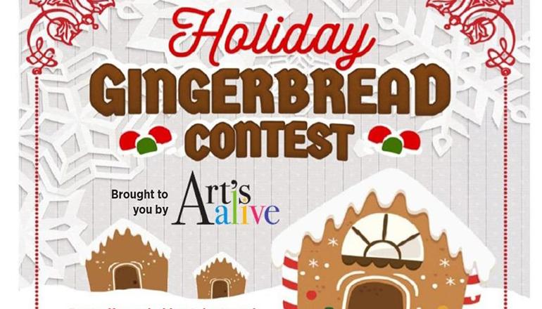 Arts Alive Holiday Gingerbread Contest header photo