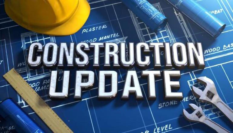 Construction Update News Graphic