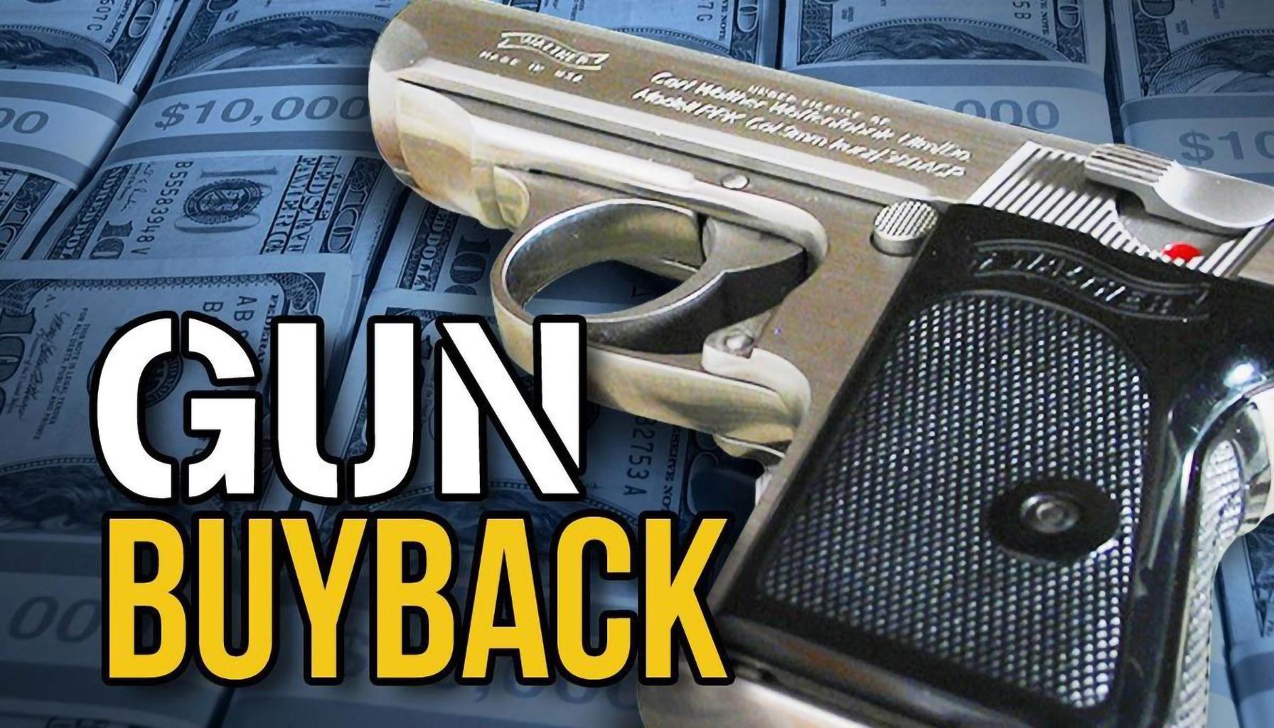 Gun Buyback News Graphic