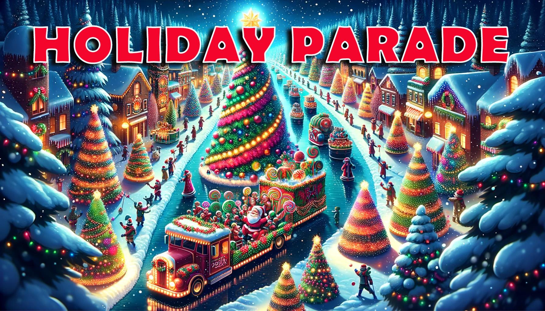 Holiday Parade News Graphic