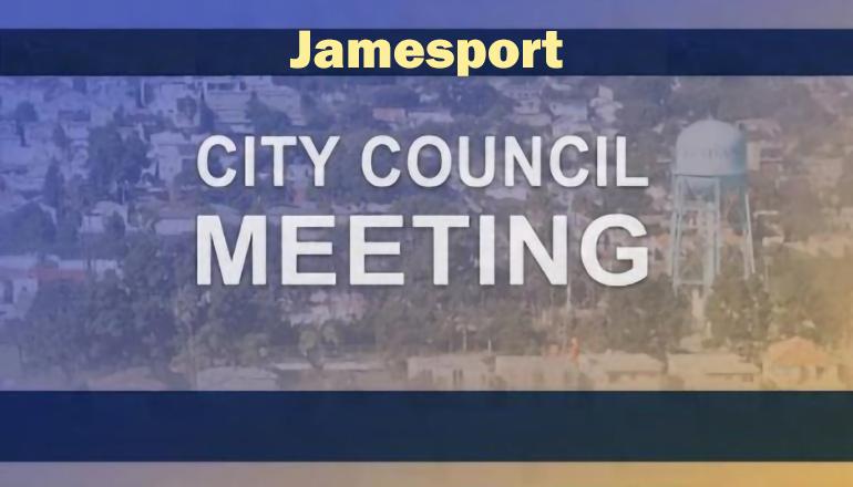 Jamesport City Council Meeting News Graphic
