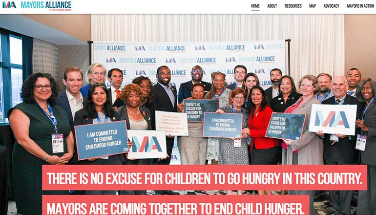 Mayors alliance to end child hunger