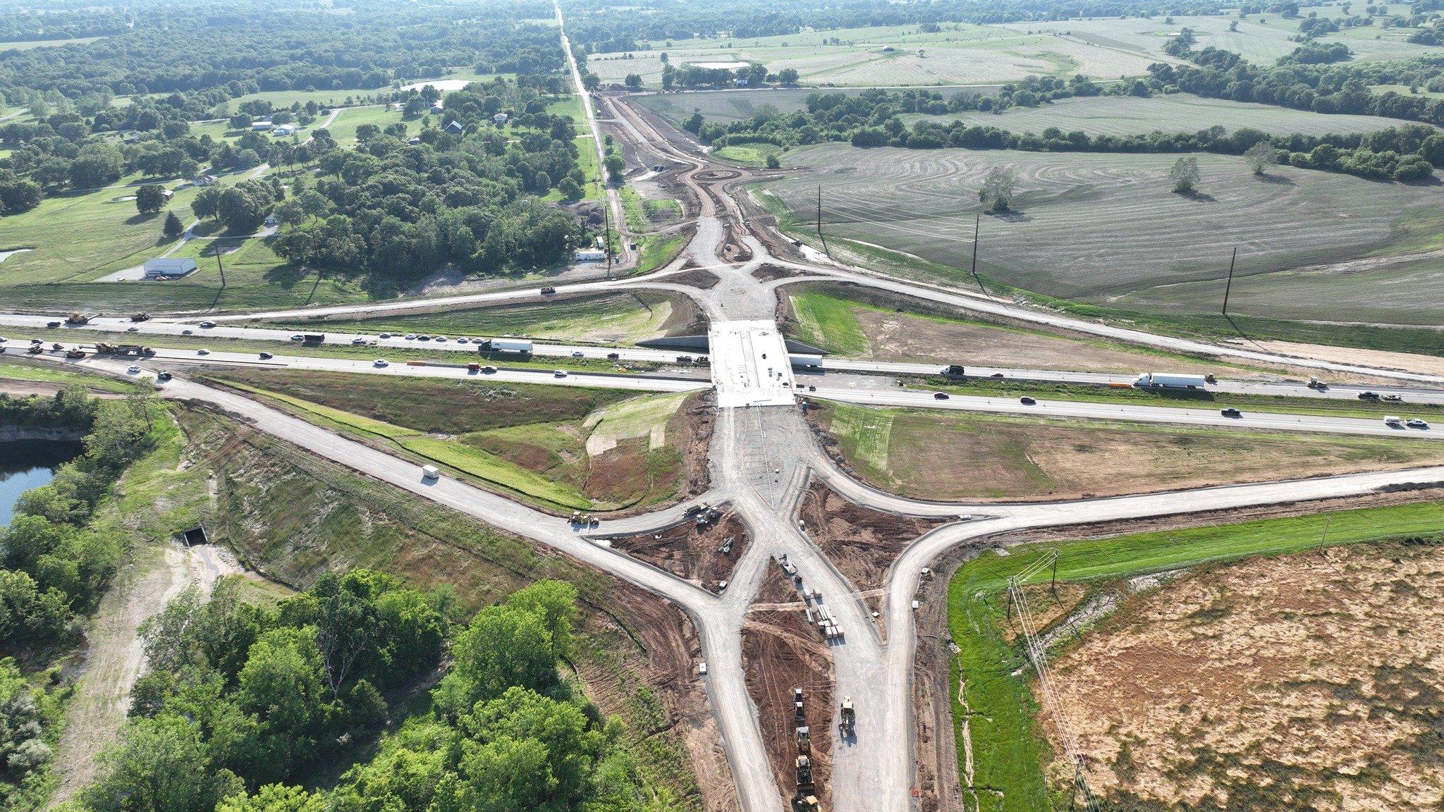 New I-35 interchange at Kearny