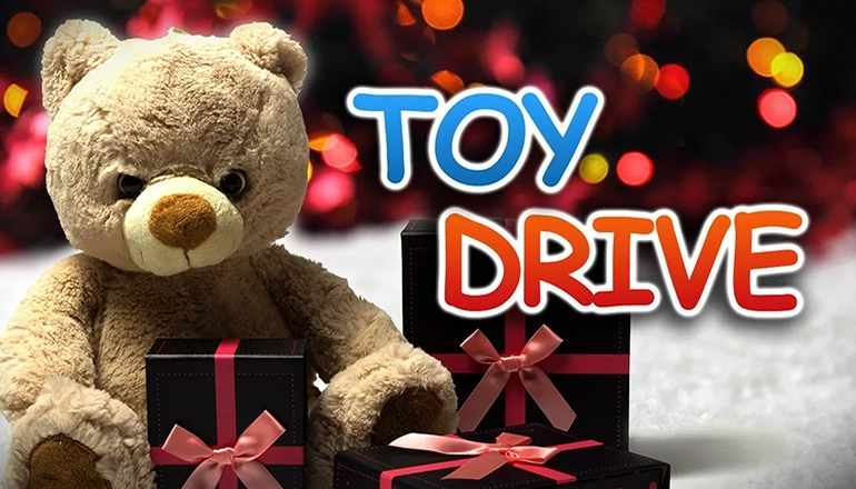 Toy Drive News Graphic