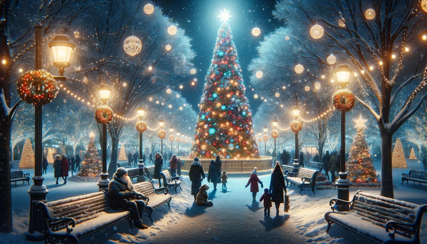 Christmas in the Park news graphic