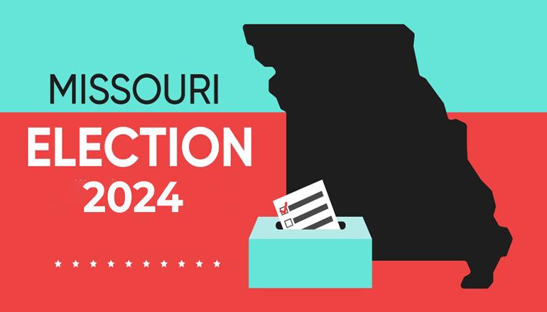 Missouri Election 2024 News Graphic