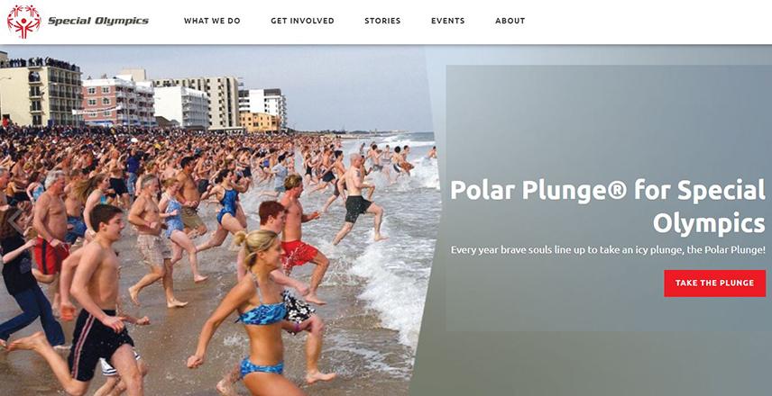 Special Olympics Website Polar Plunge