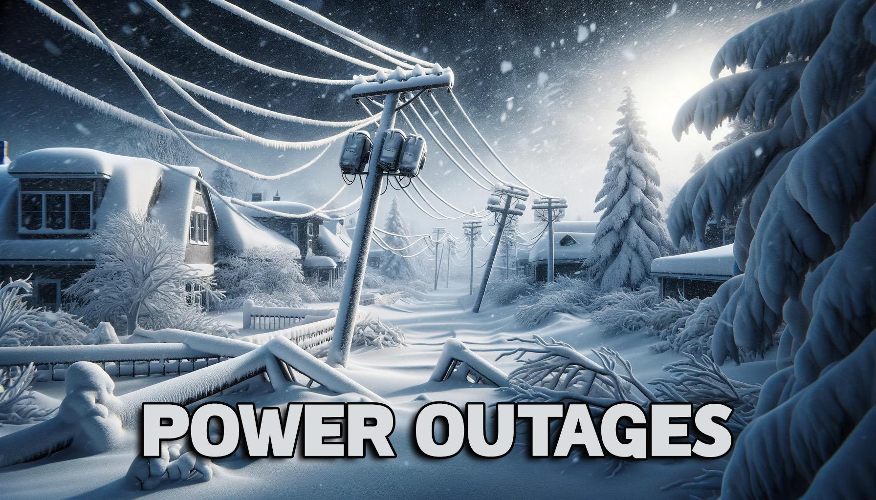 Power Outages News Graphic