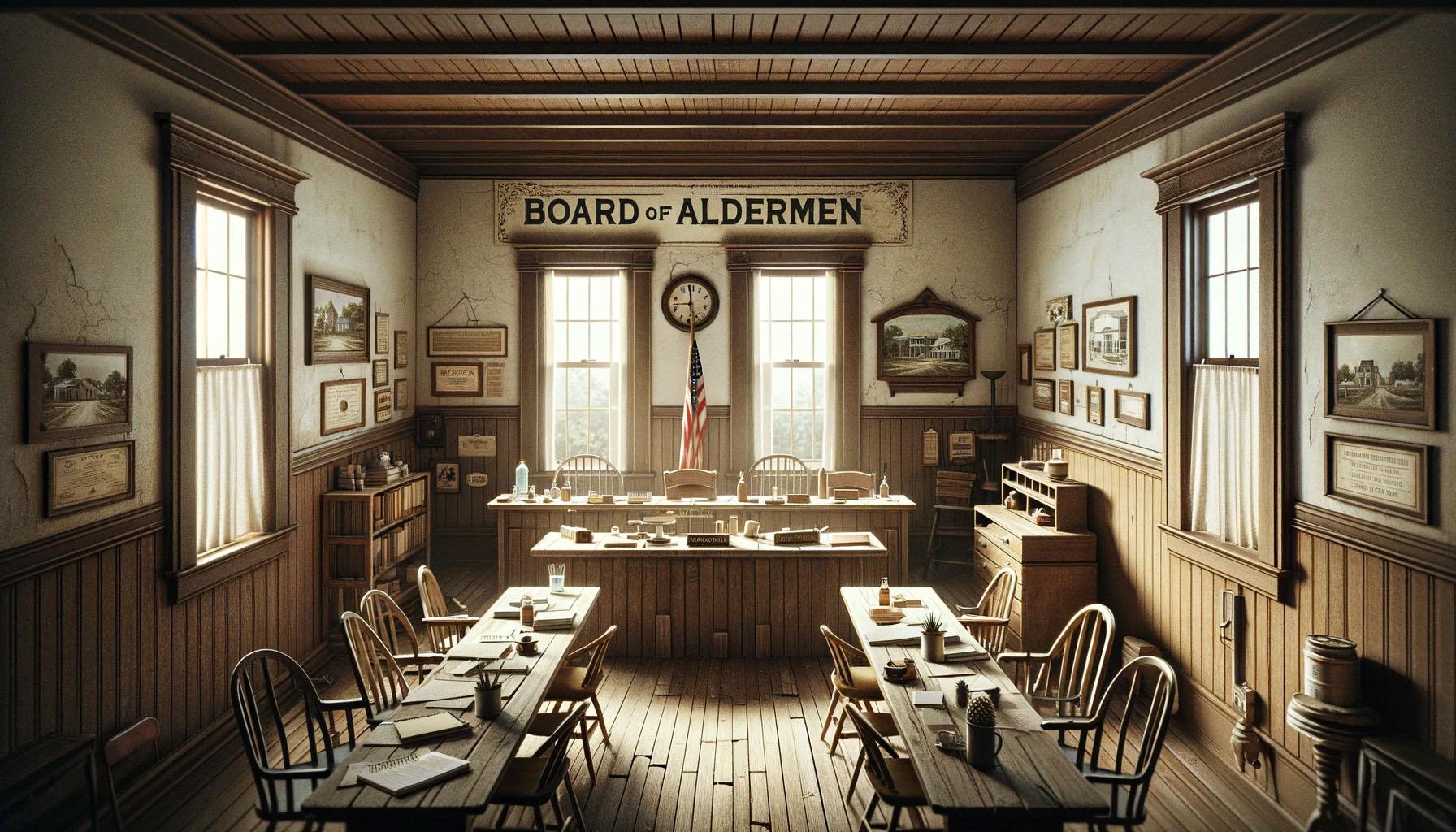 Board of Aldermen news graphic