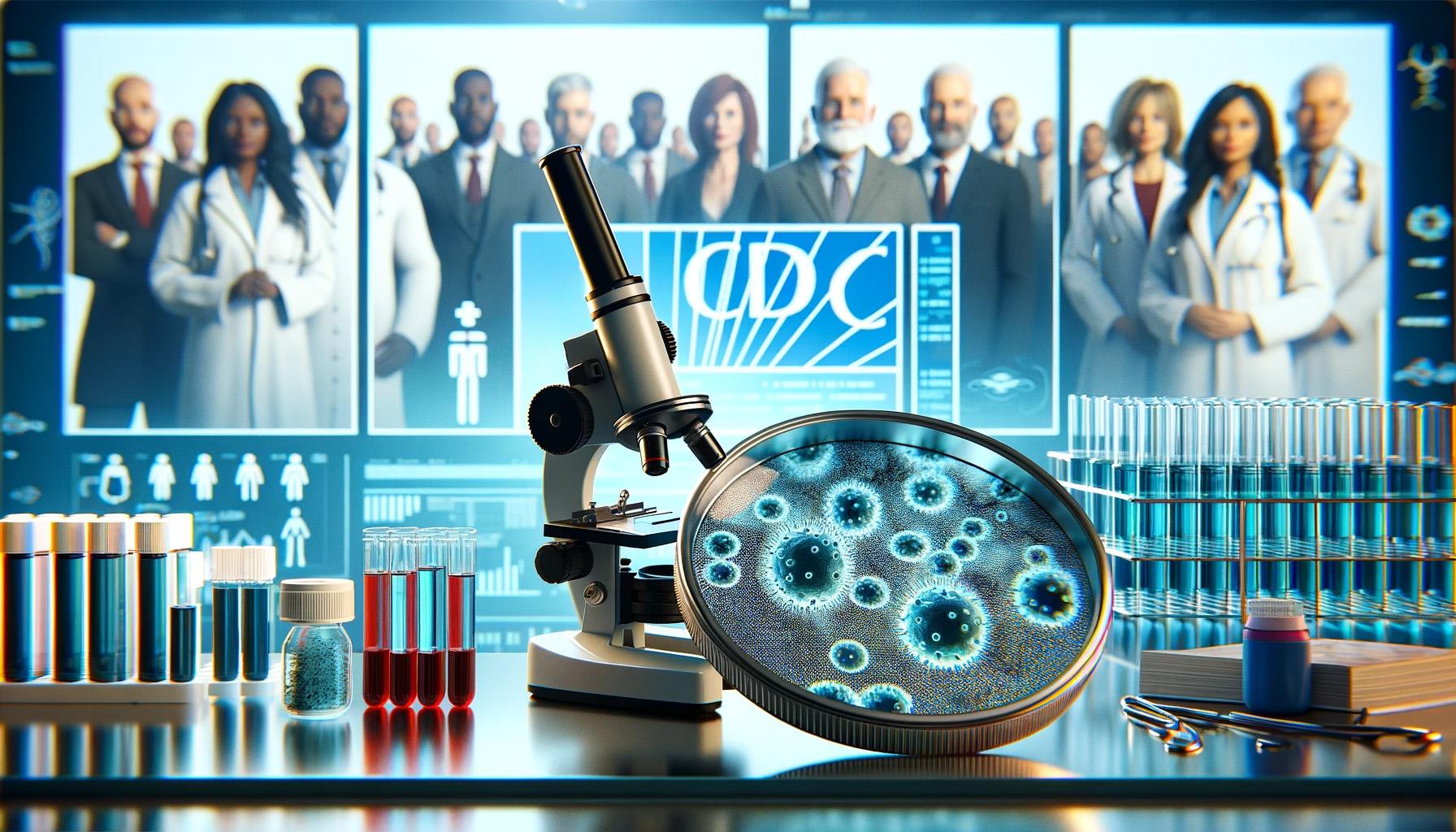 CDC or or disease news graphic