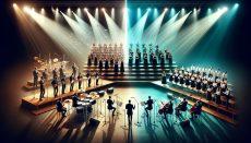 band and choir concert news graphic